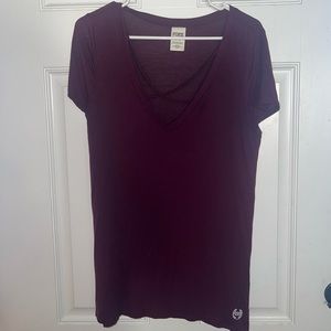 Victoria’s Secret PINK short sleeve shirt. Size XS